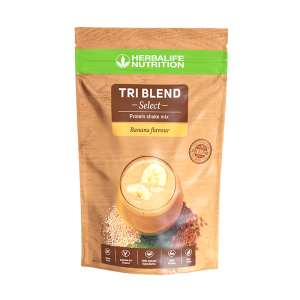 Shake proteic Tri Blend Select Banane 600 g